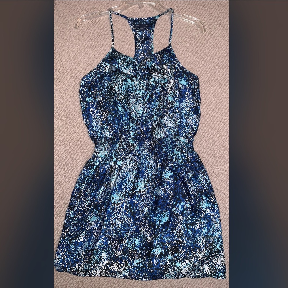 Silky racerback dress